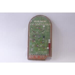 Football, Pocket Pinball Game, Hasbro, Portable, Bagatelle Game, Vintage